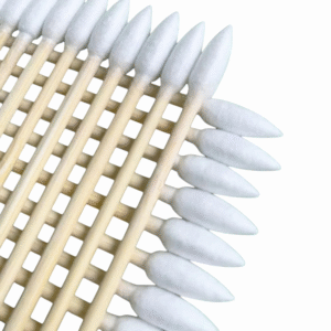 Hisopos de doble punta fina limpiadora de líneas de panel