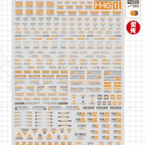 MGH01-005 Etiqueta UV adhesiva de agua universal Hobby Mio